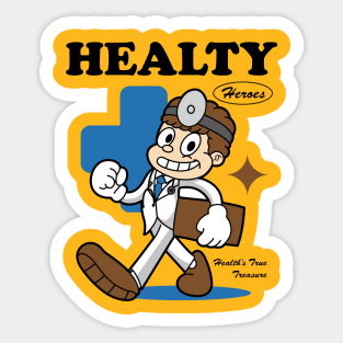 Healty Heroes Sticker